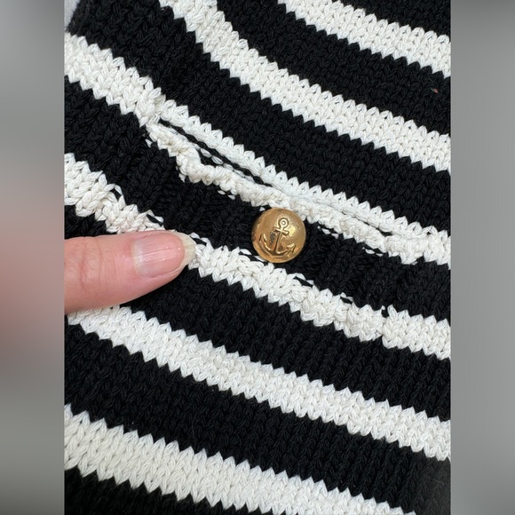 Zara nautical stripe cardigan - Picture 4 of 5